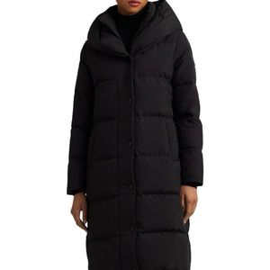 Lauren Ralph Lauren Pillow Hood Longline Down&Feather Jacket